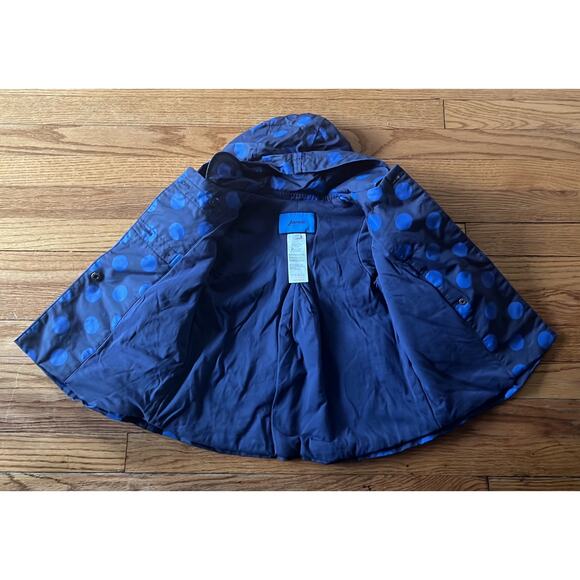 Jacadi Paris Polka Dot Jacket with Removable Hood Size 18 Months - Picture 3 of 4